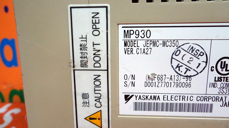 YASKAWA MP930 JEPMC-MC350 - 裕益科技自動化設備可程式編碼器PLC分散